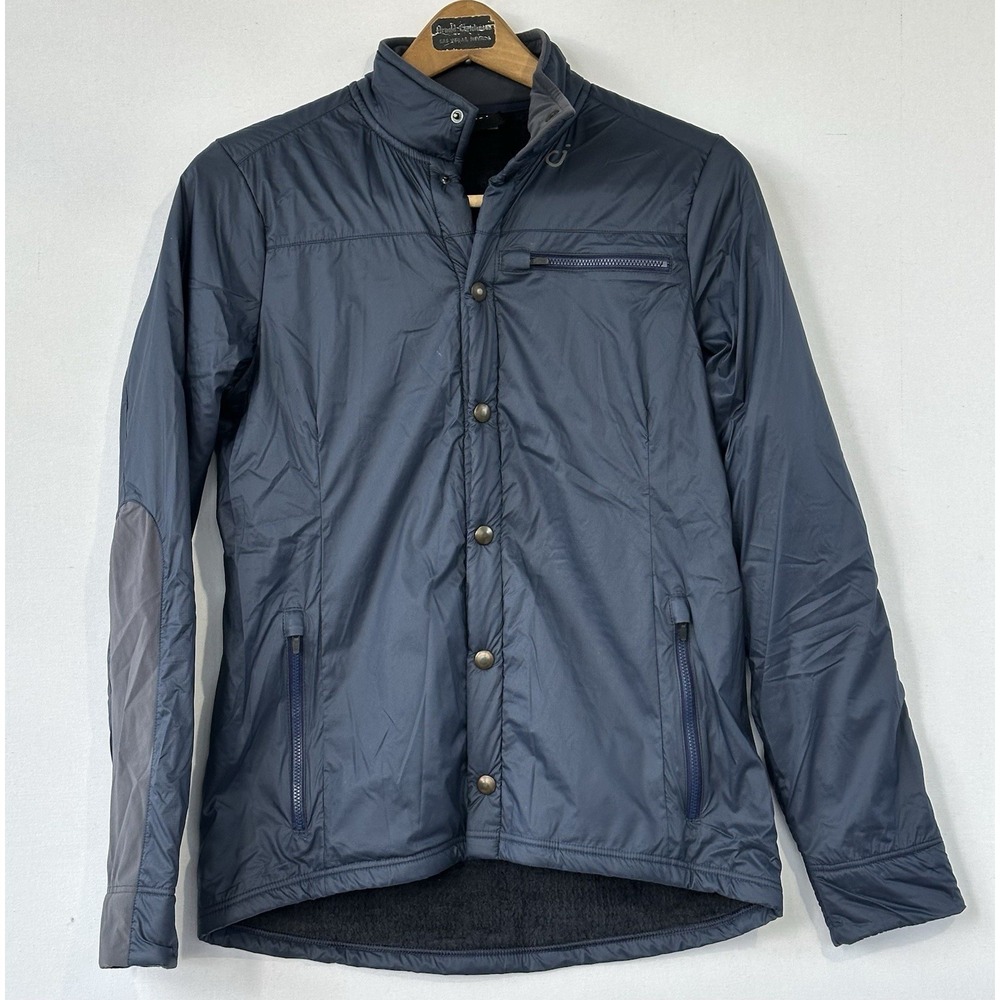 Velocio Blue Softshell Italian Jacket Fleece Lined Women's S